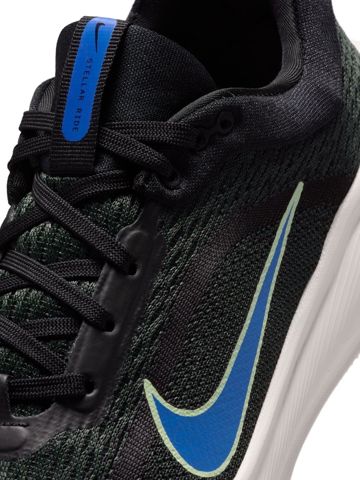 Nike Black Blue Youth Stellar Ride Trainers image 6