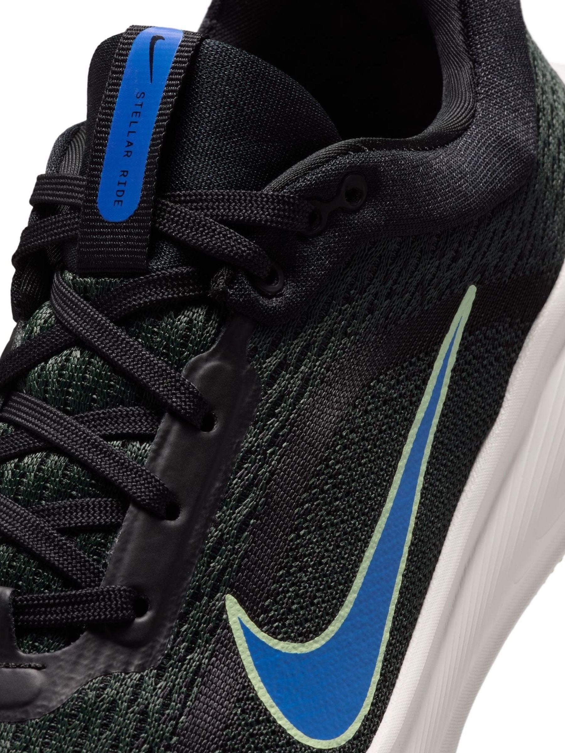 Nike Black Blue Youth Stellar Ride Trainers image 6