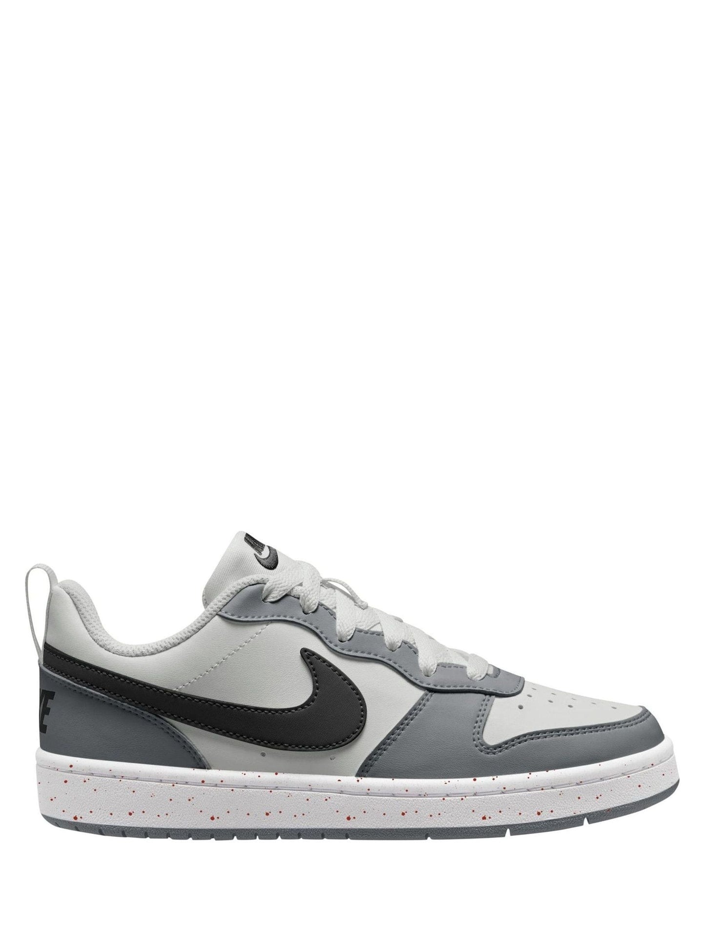 Nike Grey/White Youth Court Borough Low Recraft Trainers image 1