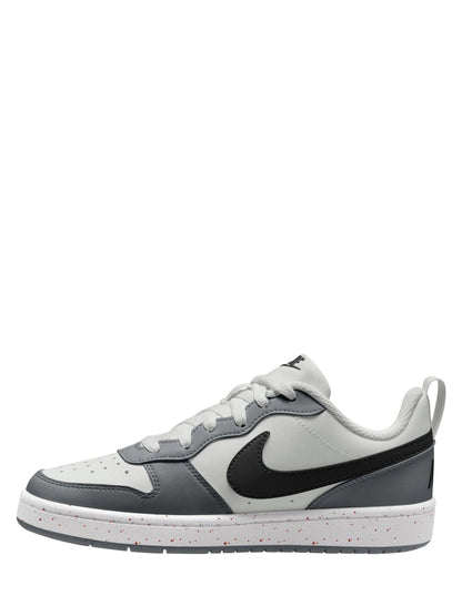 Nike Grey/White Youth Court Borough Low Recraft Trainers image 2