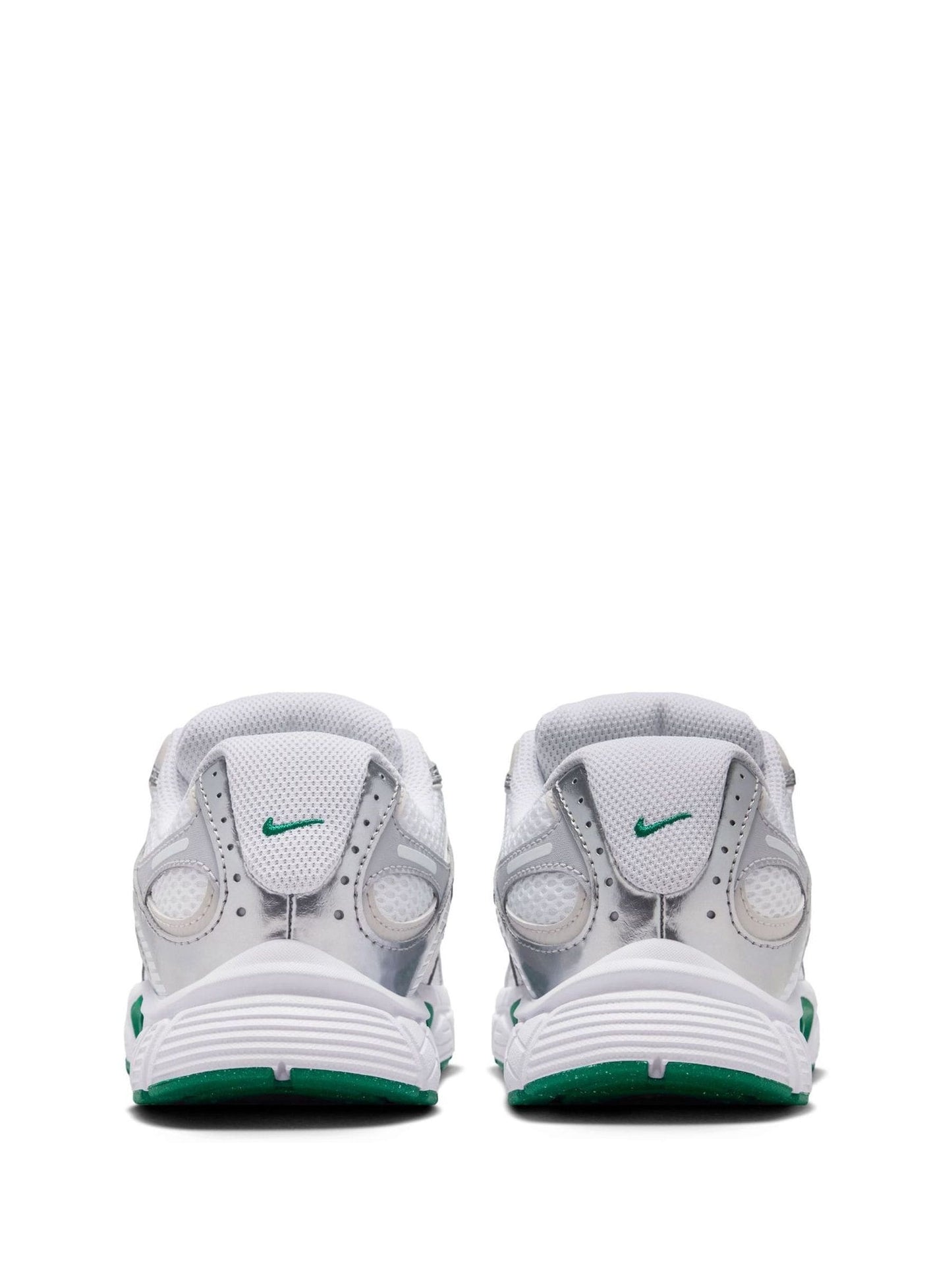 Nike White/Silver Green Youth V5 Runner Trainers image 4