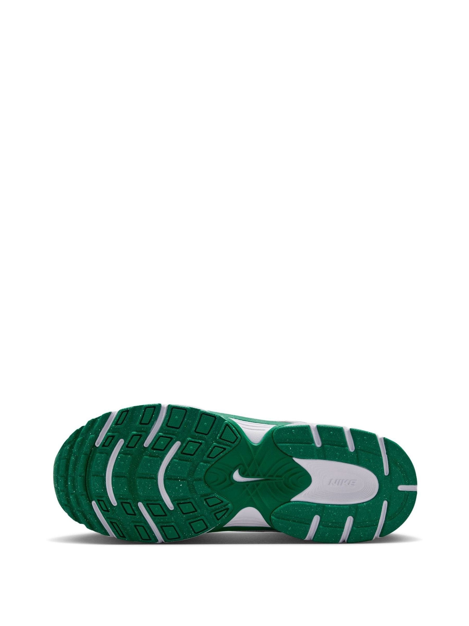 Nike White/Silver Green Youth V5 Runner Trainers image 5