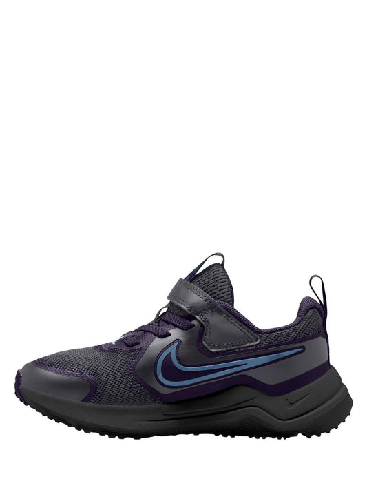 Nike Black Blue Junior Cosmic Running Trainers image 2