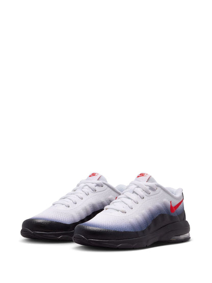 Nike White/Black Orange Junior Air Max Invigor Trainers image 2