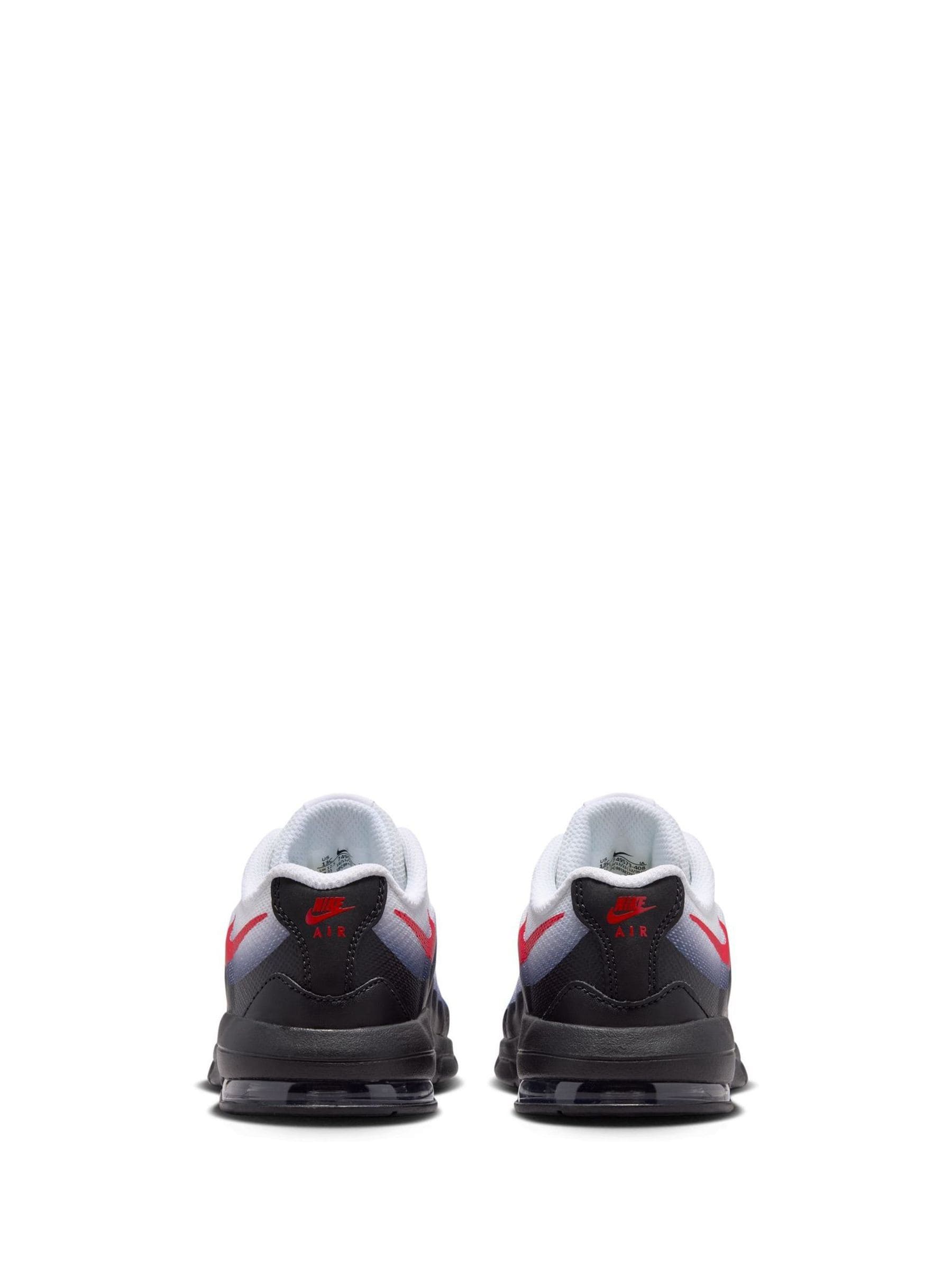 Nike White/Black Orange Junior Air Max Invigor Trainers image 4