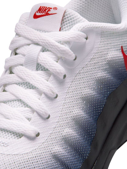 Nike White/Black Orange Junior Air Max Invigor Trainers image 6