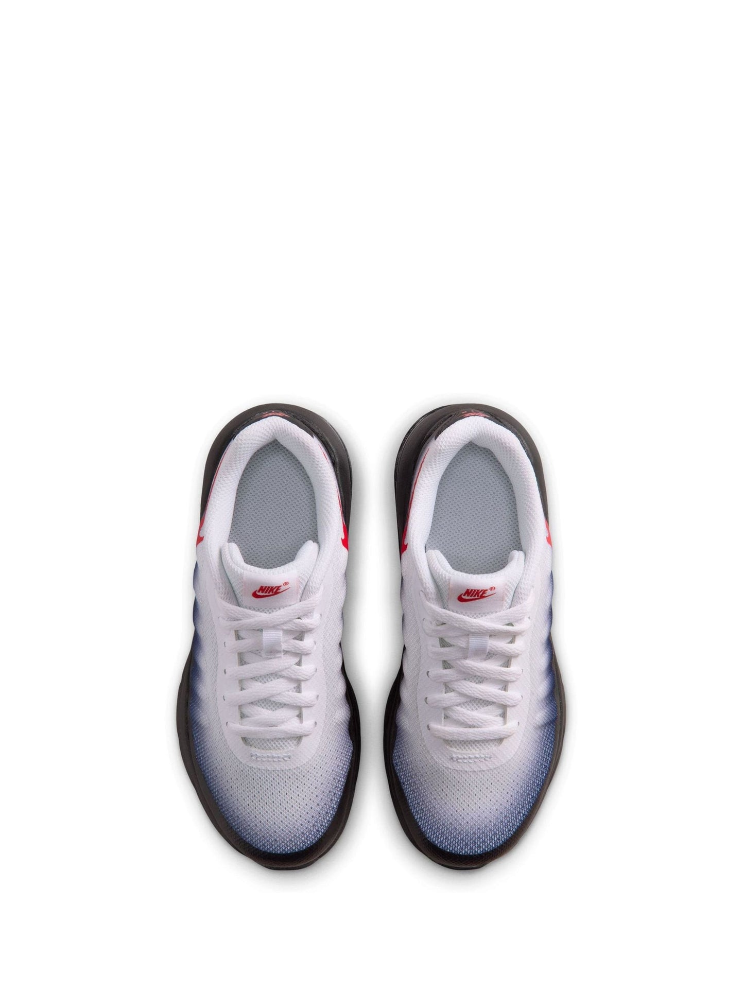 Nike White/Black Orange Junior Air Max Invigor Trainers image 8