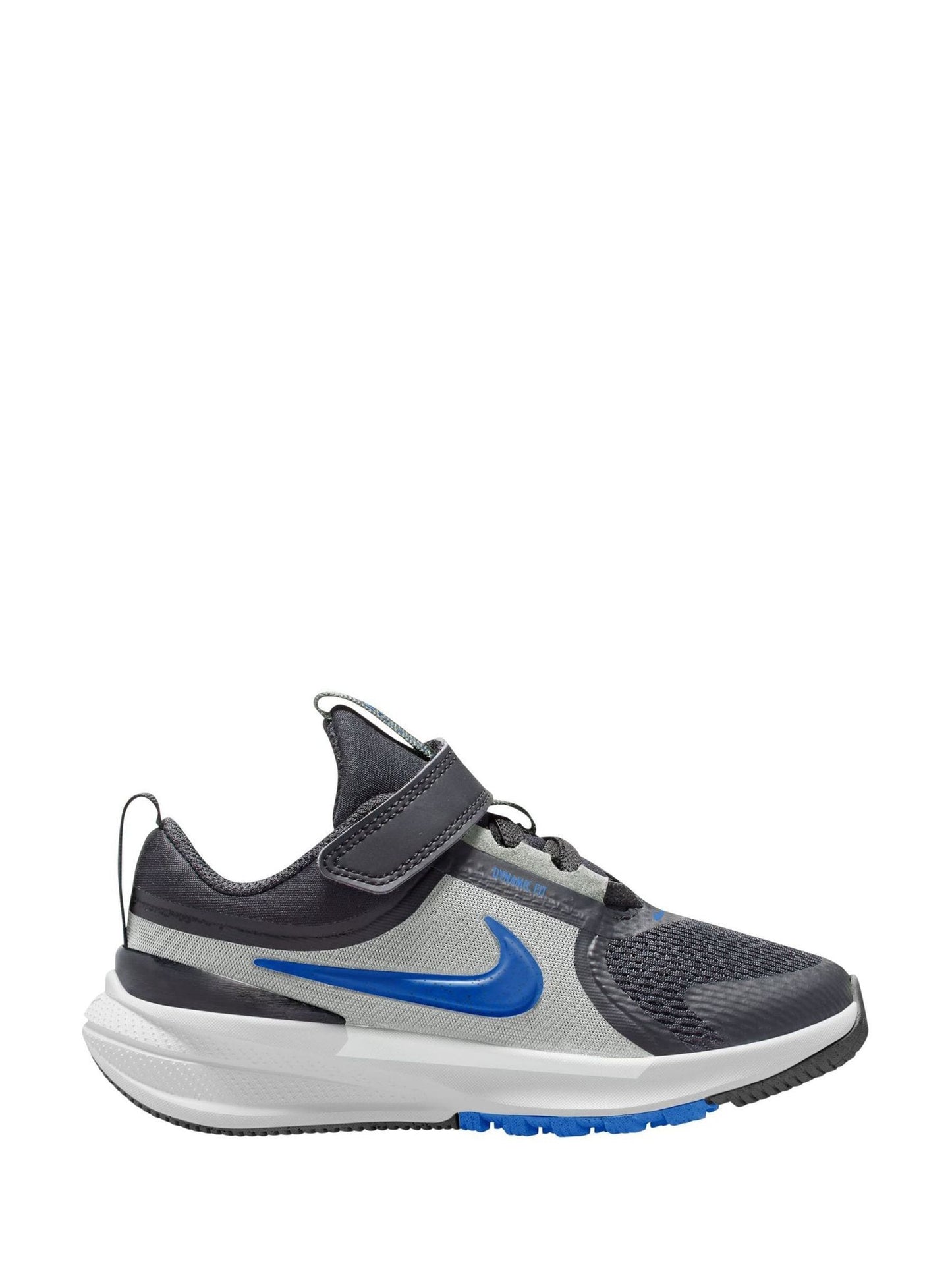 Nike Anthracite Grey Blue Junior Star Runner 5 Trainers image 1