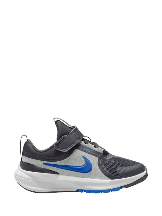 Nike Anthracite Grey Blue Junior Star Runner 5 Trainers image 1