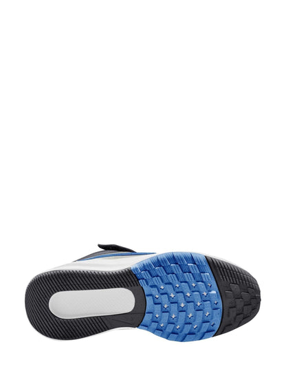 Nike Anthracite Grey Blue Junior Star Runner 5 Trainers image 4