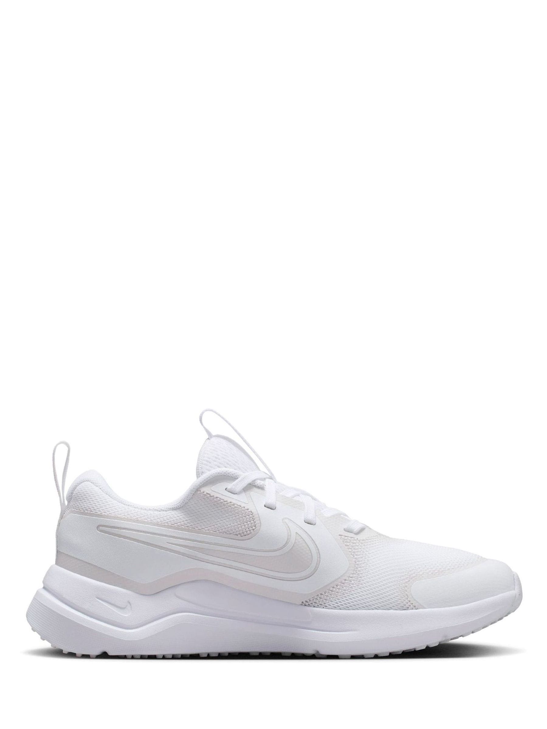 Nike White Youth Cosmic Running Trainers image 3