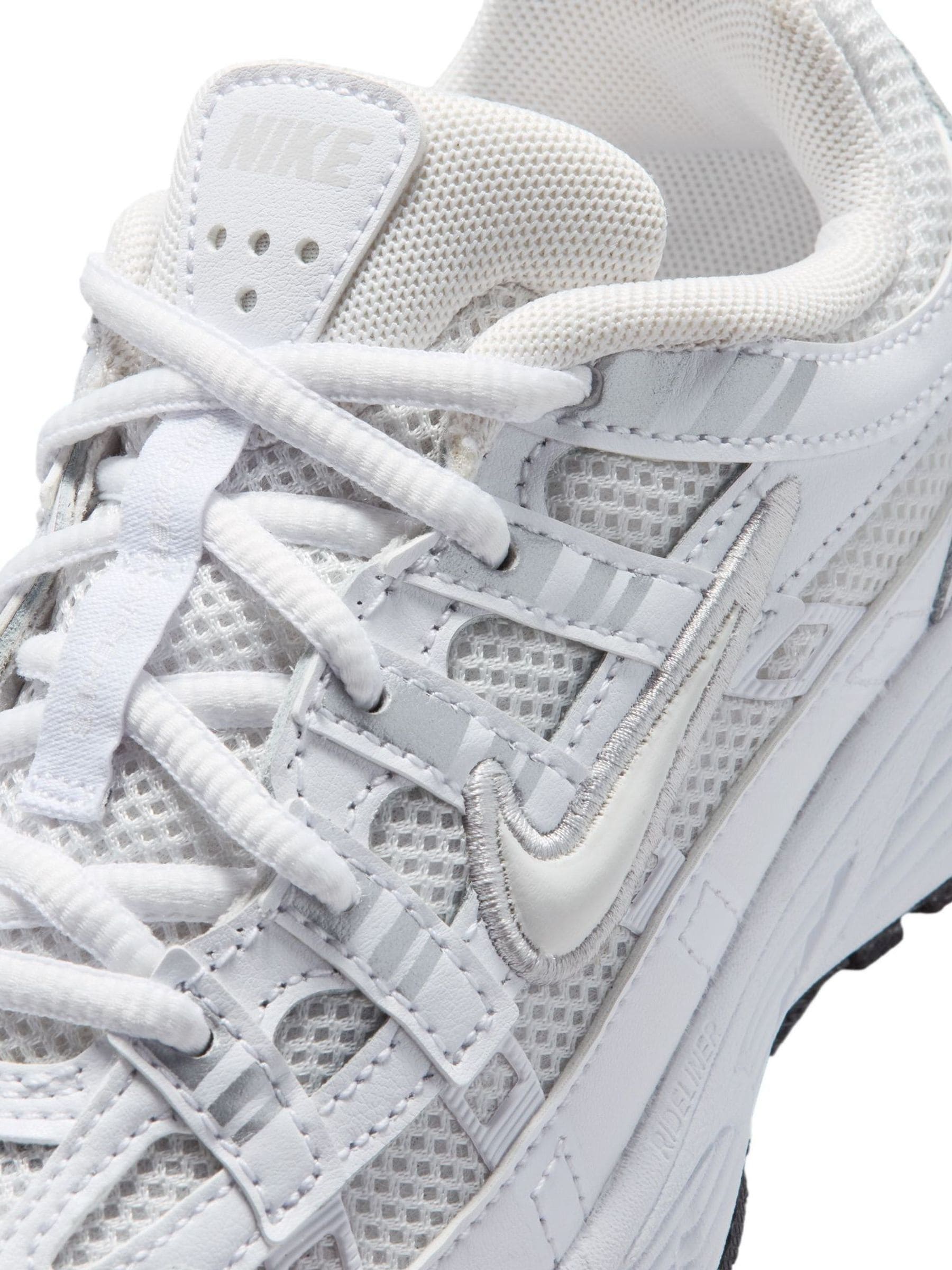 Nike White Junior P6000 Trainers image 10