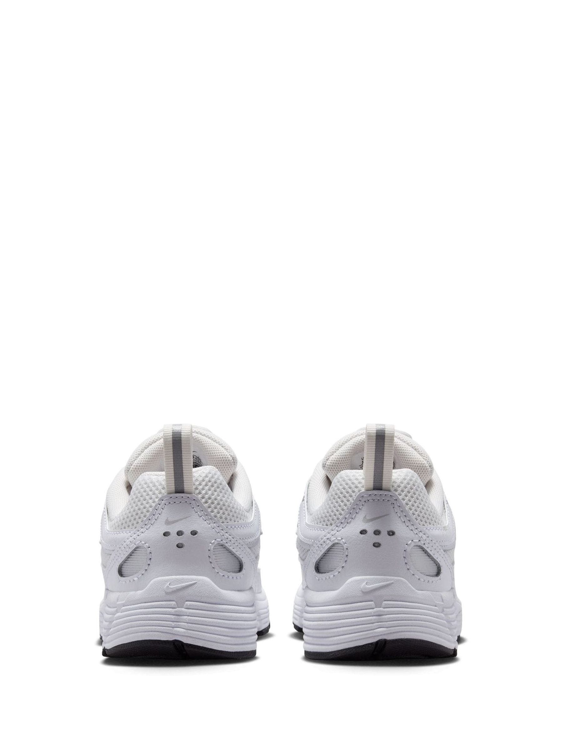 Nike White Junior P6000 Trainers image 3