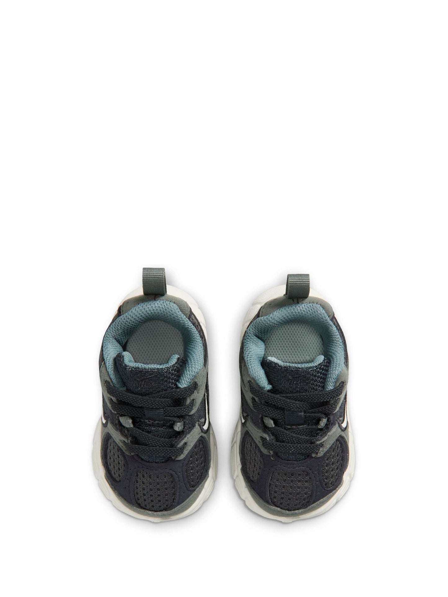 Nike Black/Green Spruce Infant V5 Runner Suede Trainers image 7