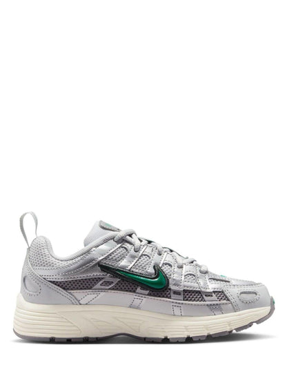 Nike Silver Green Junior P6000 Trainers image 2