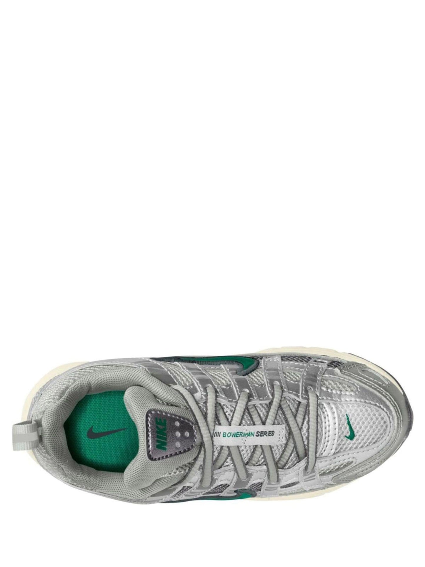 Nike Silver Green Junior P6000 Trainers image 4