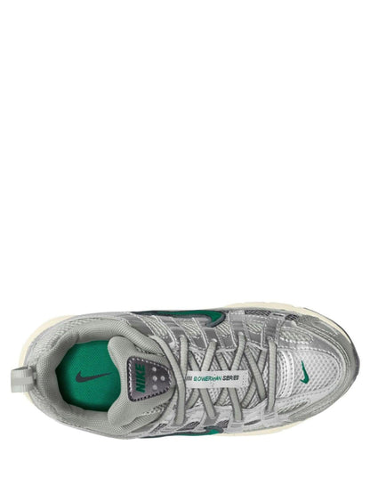 Nike Silver Green Junior P6000 Trainers image 4