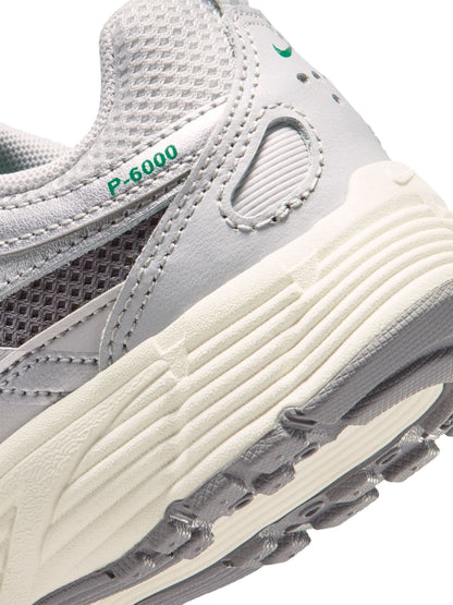 Nike Silver Green Junior P6000 Trainers image 8