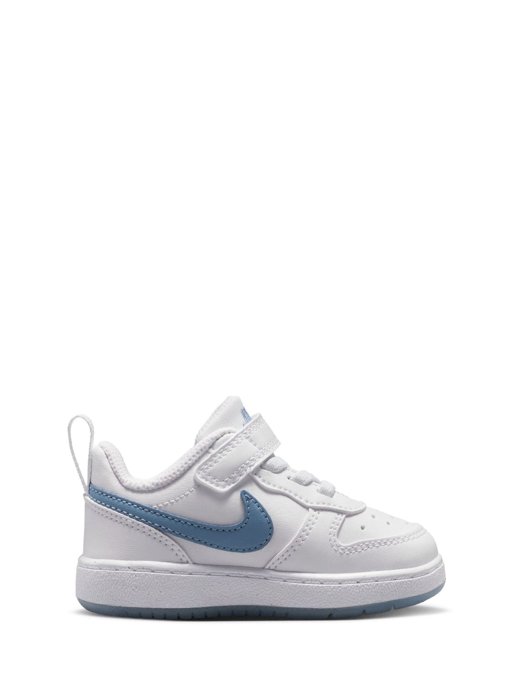 Nike White Infant Court Borough Low  Trainers image 4