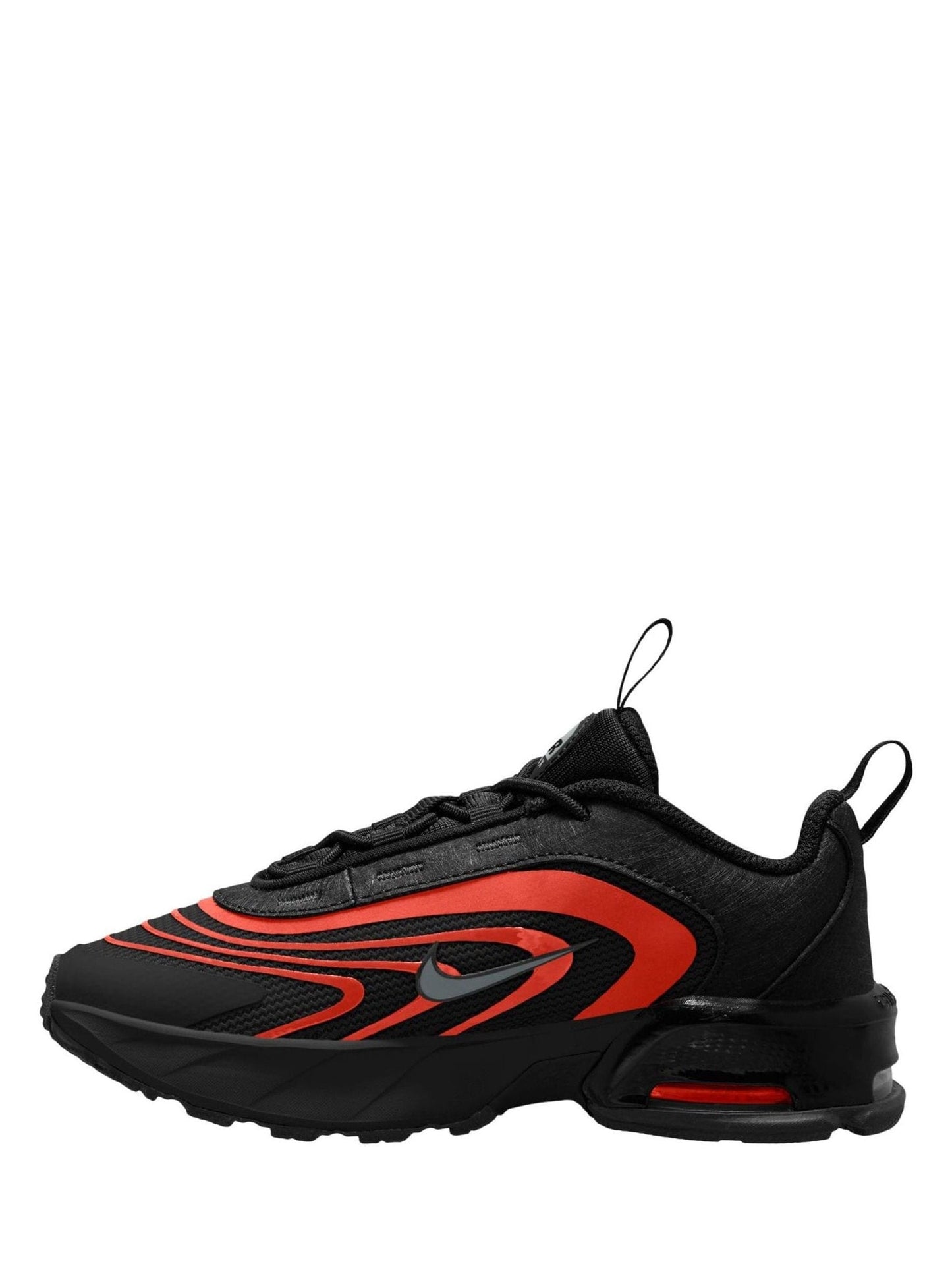 Nike Black/Red Junior Air Max Fire Trainers image 2