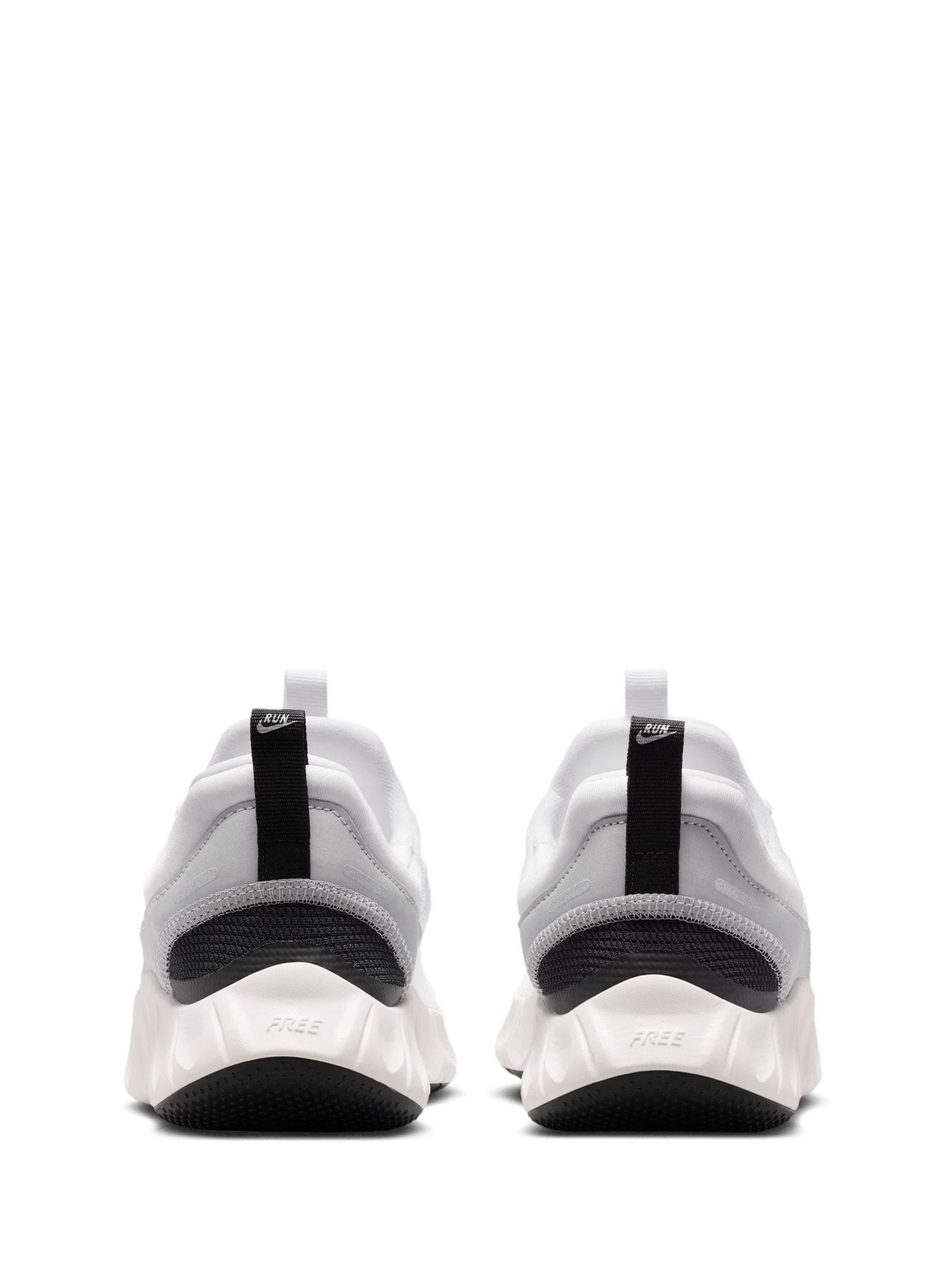 Nike White/Blue Youth Free Ride Trainers image 4