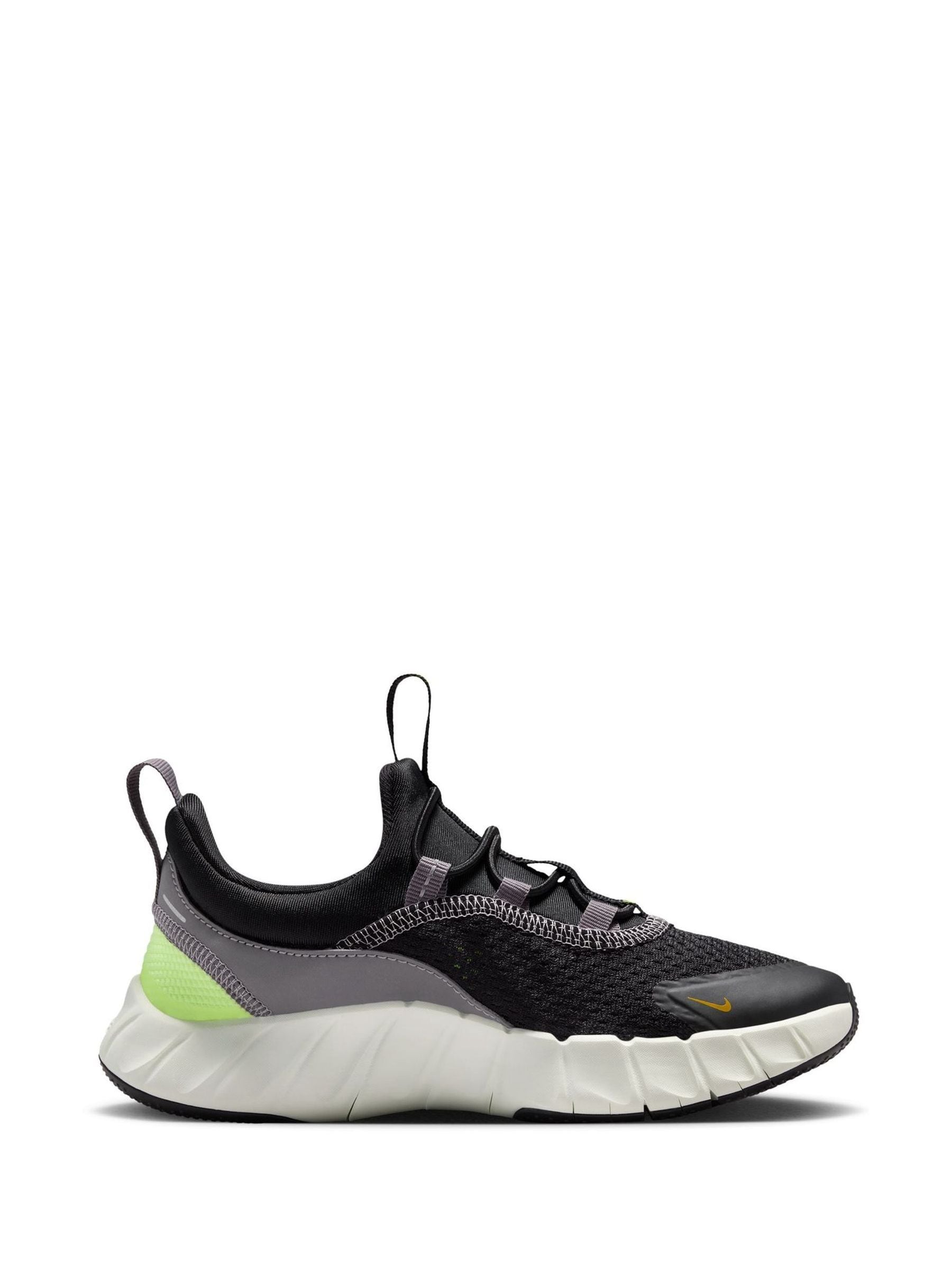 Nike Black/Green Junior Free Ride Trainers image 3