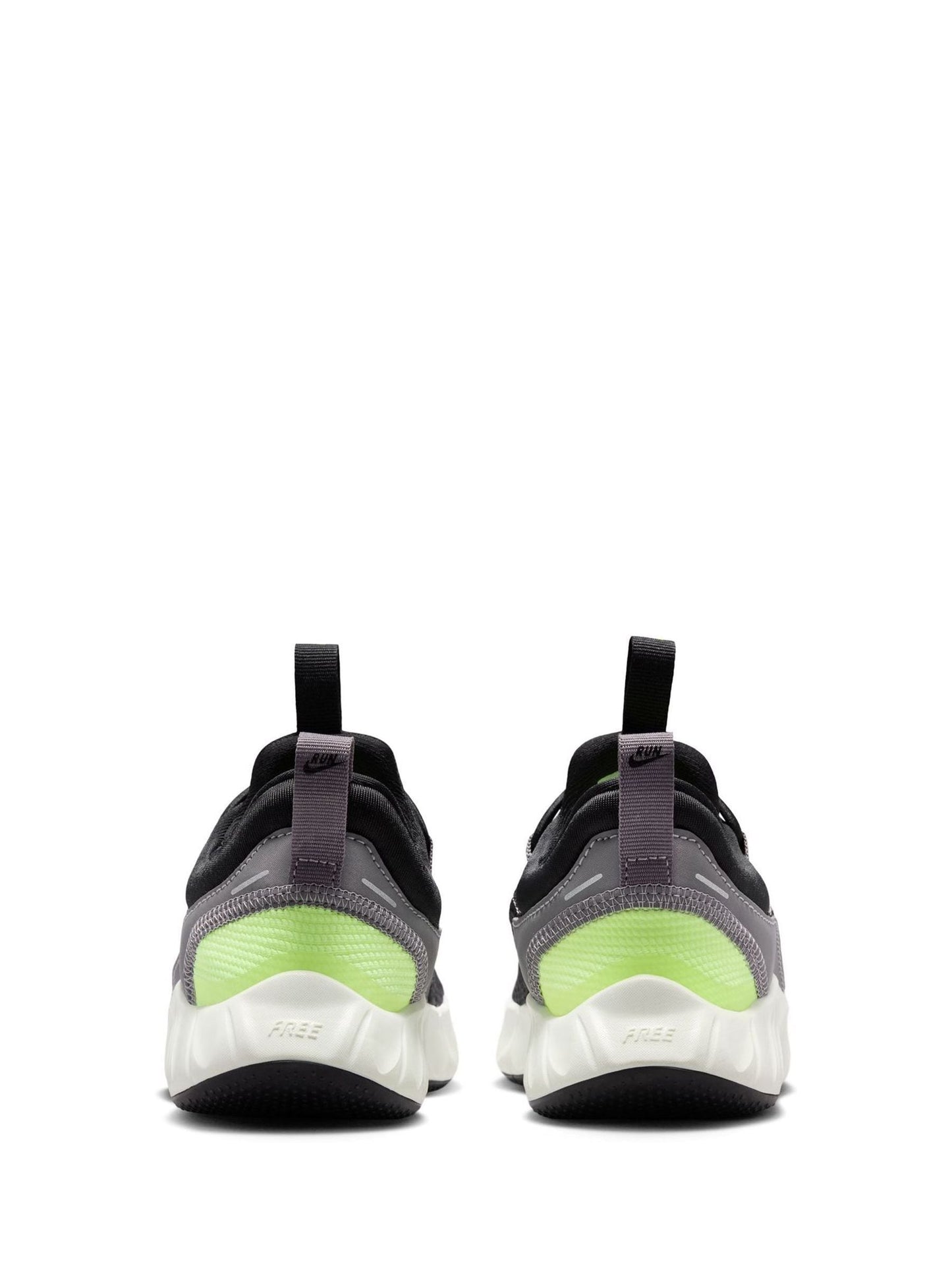 Nike Black/Green Junior Free Ride Trainers image 4