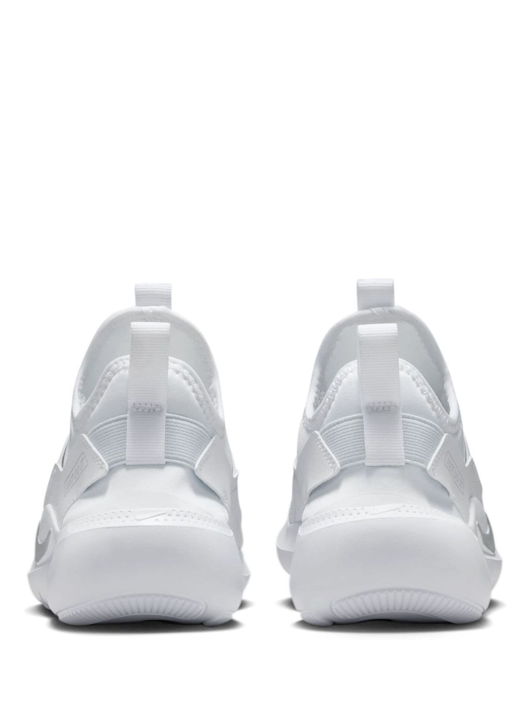 Nike White Youth Flex Runner 4 Trainers image 3