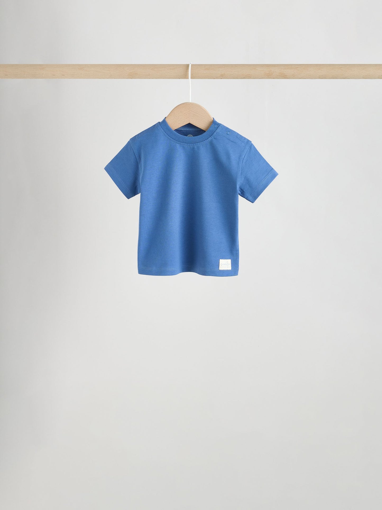 Blue Short Sleeve Baby T-Shirts 4 Pack (0mths-2yrs) image 4