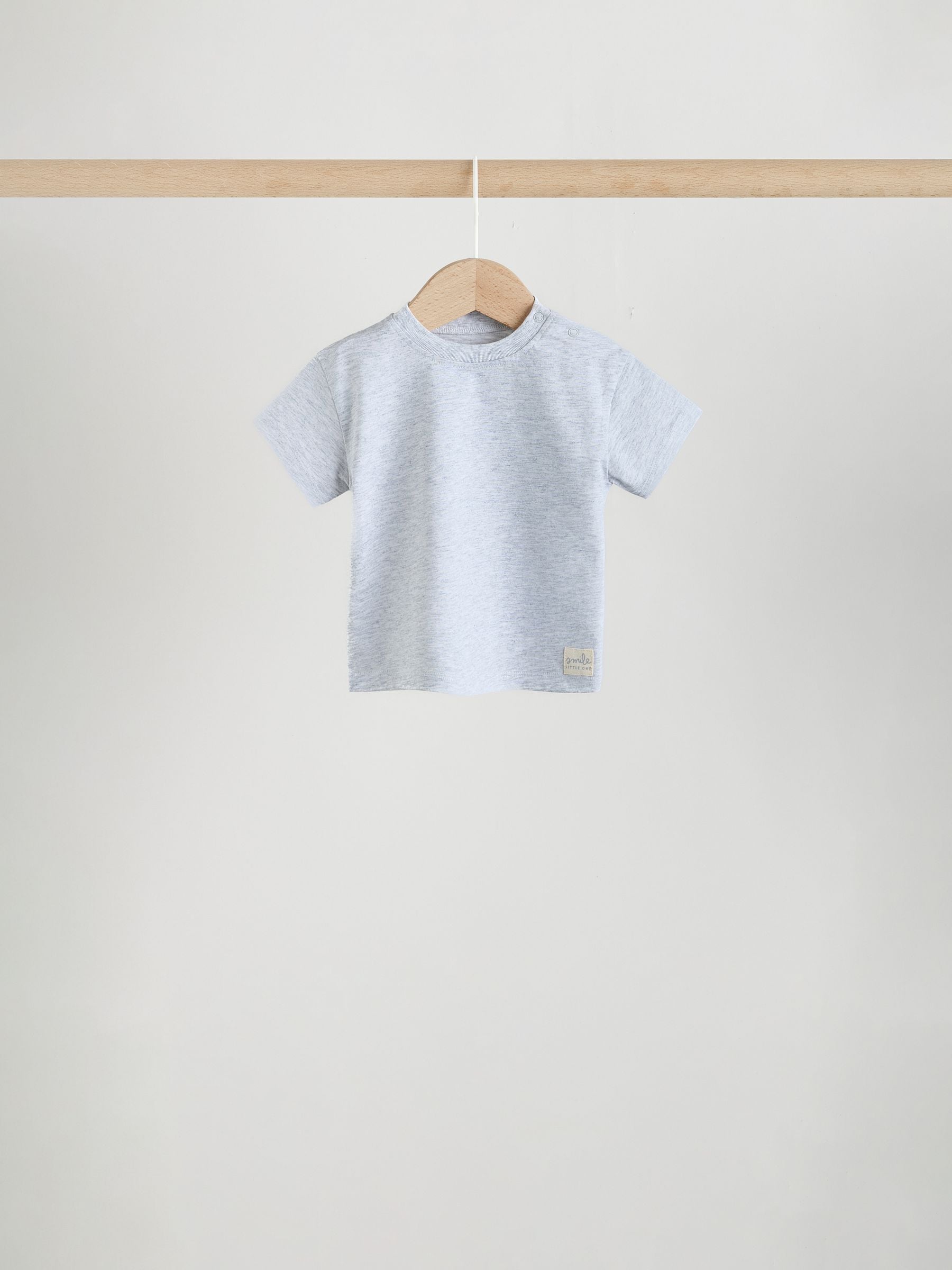 Blue Short Sleeve Baby T-Shirts 4 Pack (0mths-2yrs) image 5