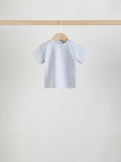 Blue Short Sleeve Baby T-Shirts 4 Pack (0mths-2yrs) image 5