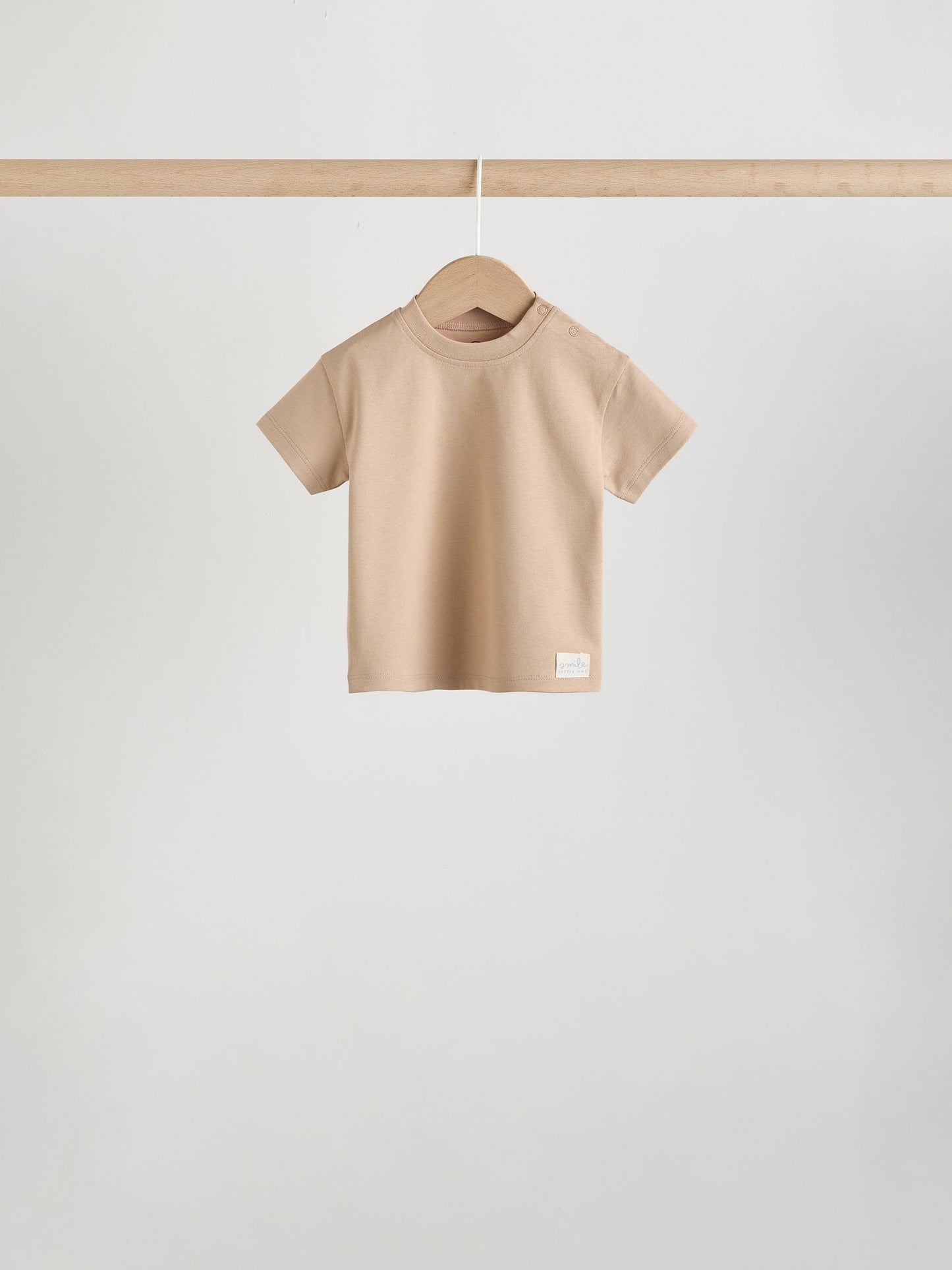 Mono/Neutral Short Sleeve Baby T-Shirts 4 Pack (0mths-2yrs) image 3