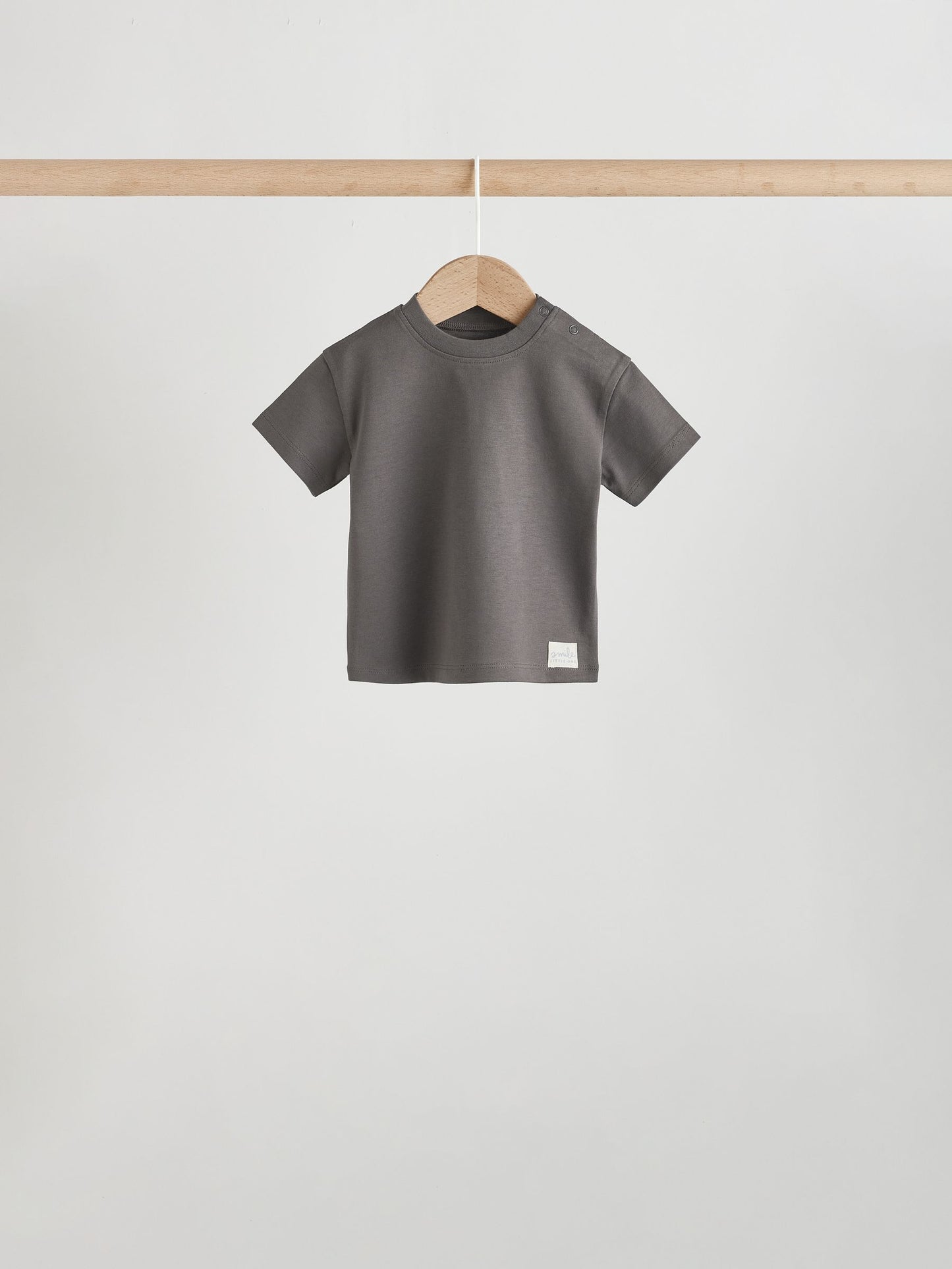 Mono/Neutral Short Sleeve Baby T-Shirts 4 Pack (0mths-2yrs) image 6