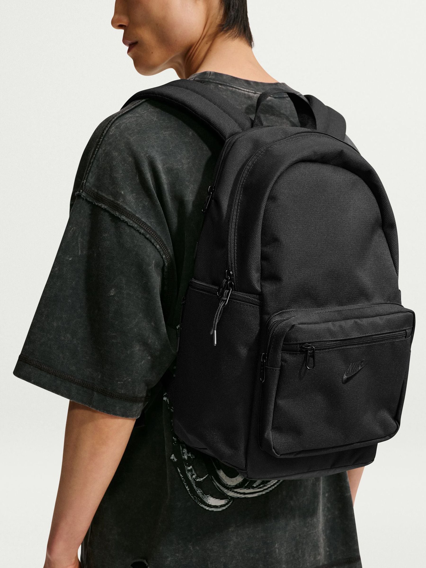 Nike Black Heritage Eugene Backpack image 1