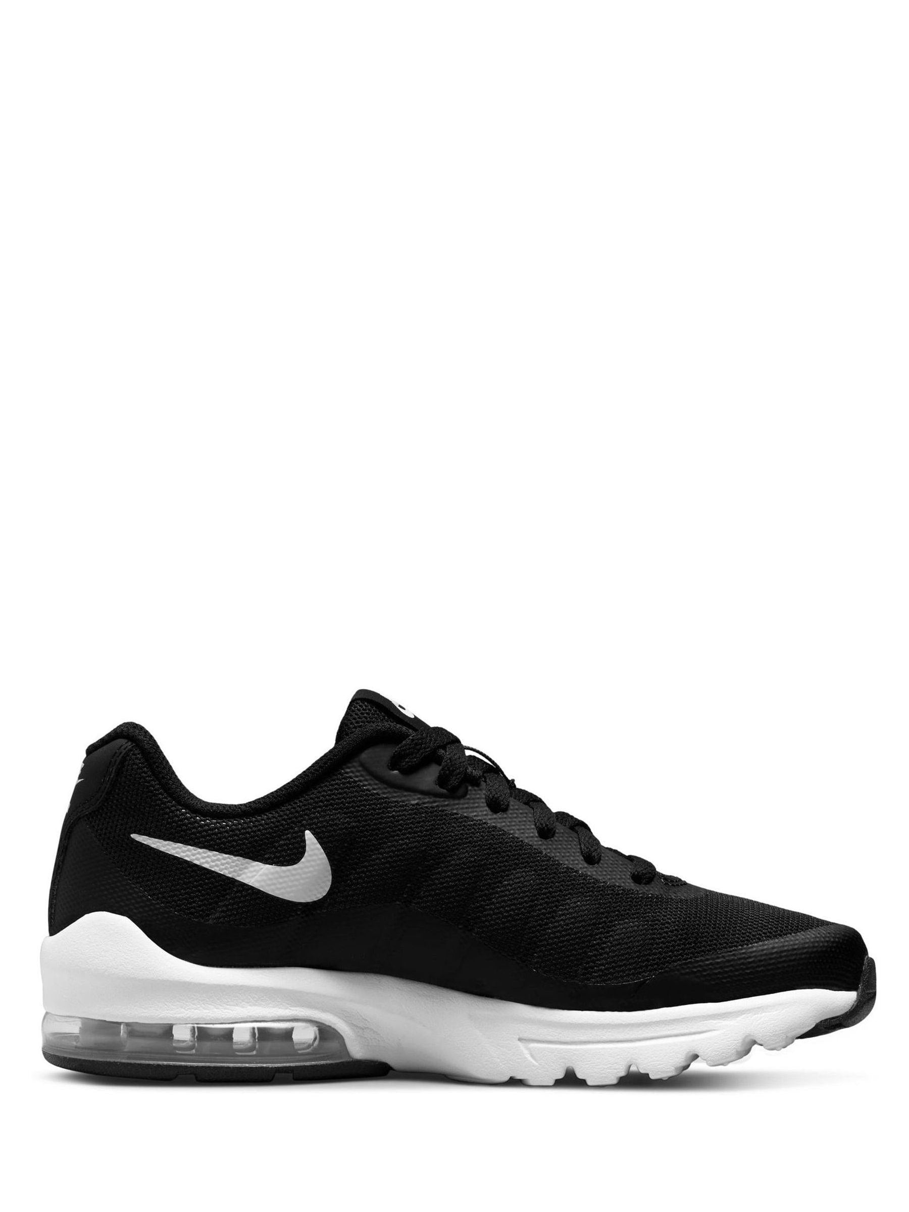 Nike Black White Youth Air Max Invigor Trainers image 4
