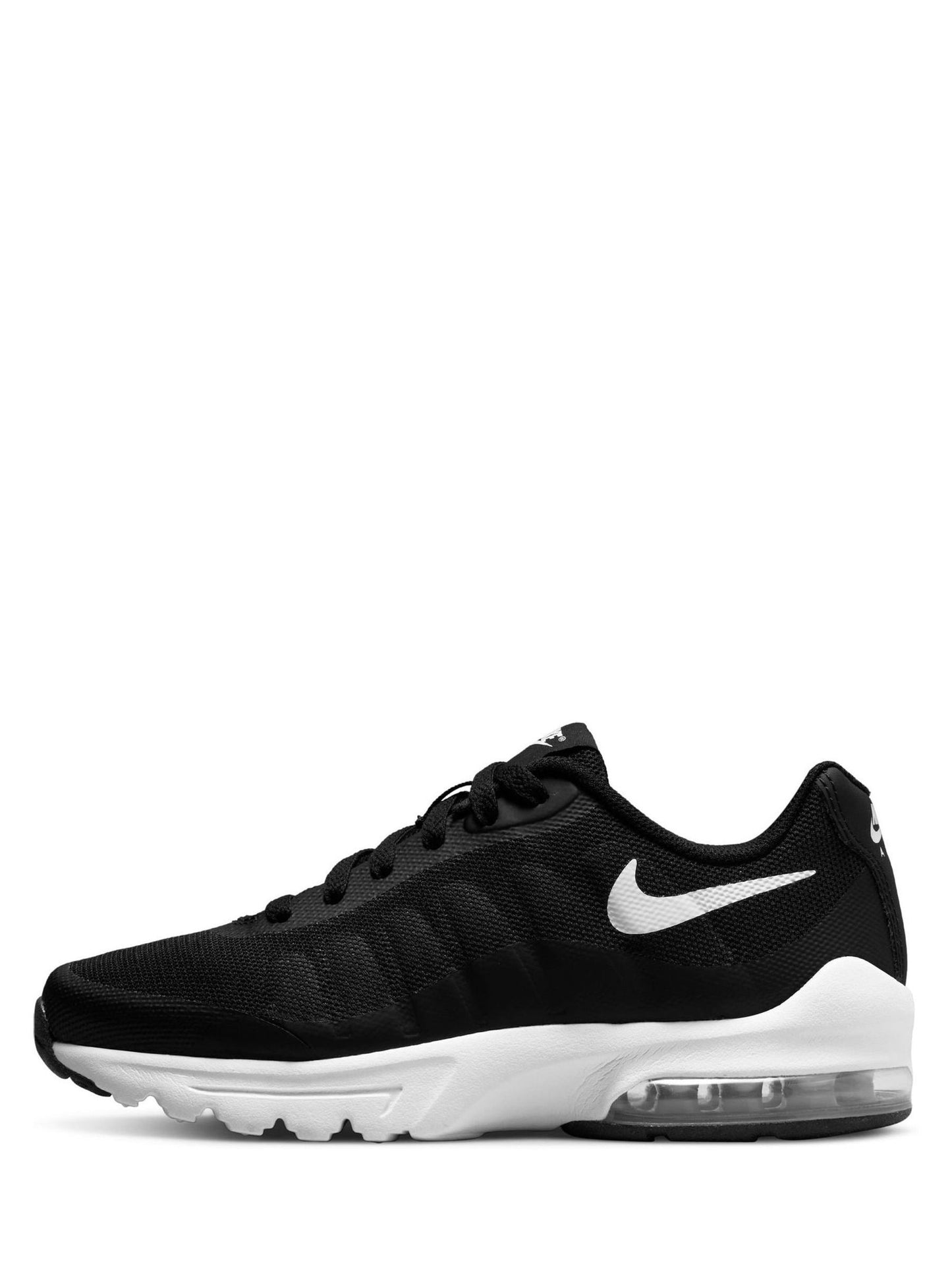 Nike Black White Youth Air Max Invigor Trainers image 6