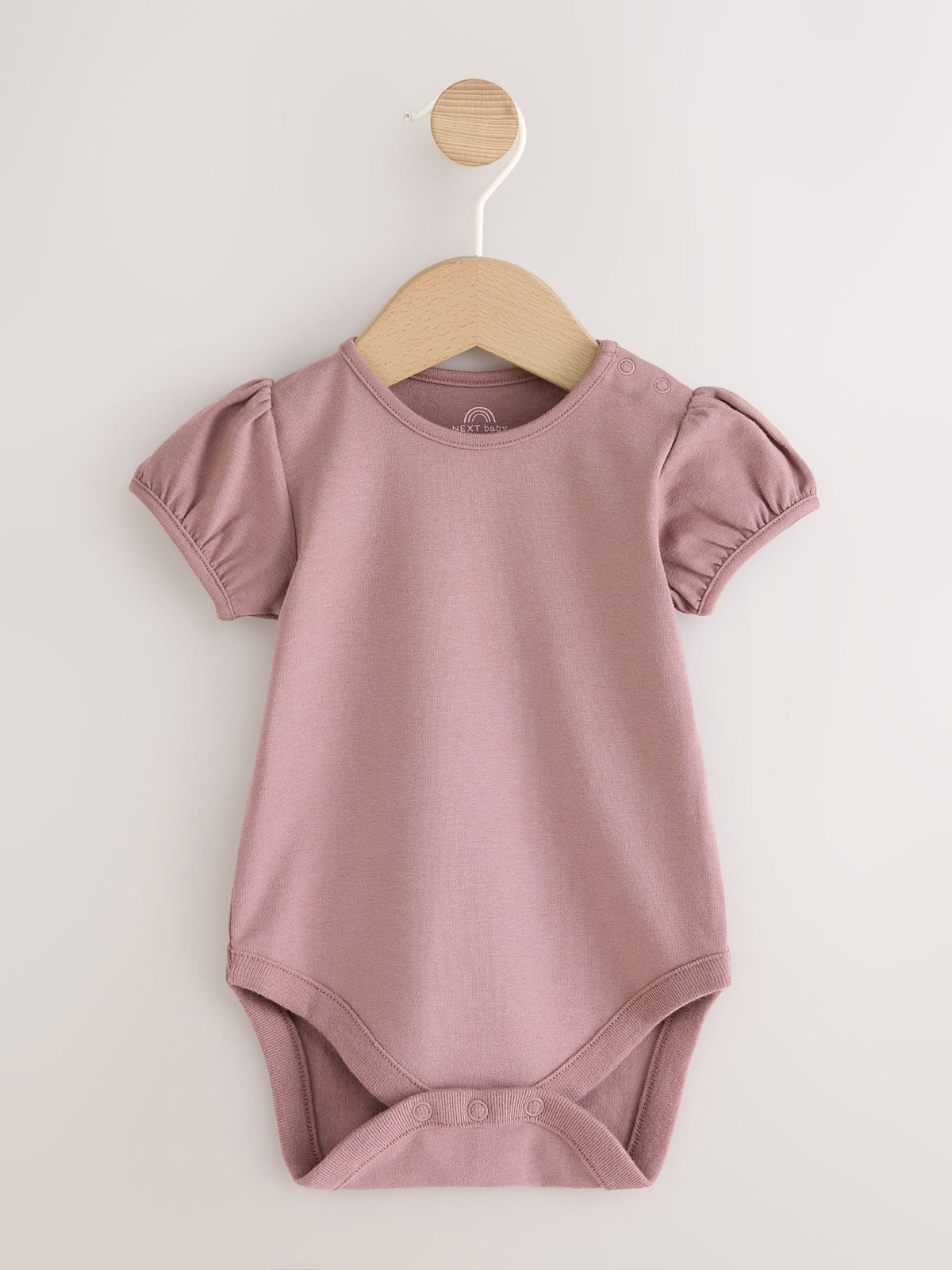 Chocolate Brown Spot Woven Baby Bubble Romper and Bodysuit 2 Piece Set (0mths-2yrs) - image 3
