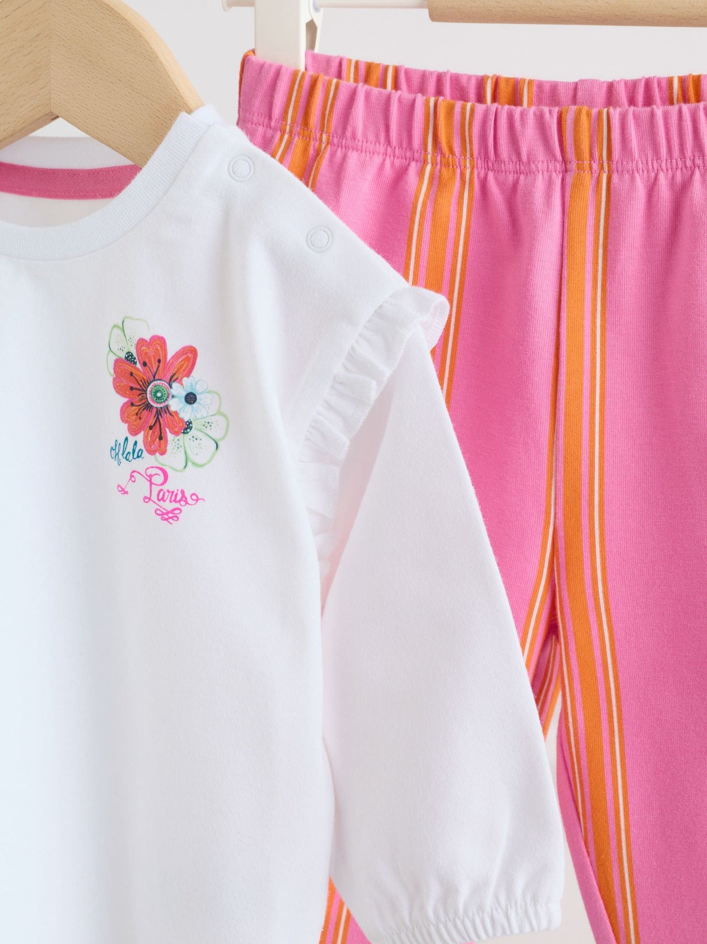 Ecru Seminal X Car Pintos Baby T-Shirt And Joggers Set (0mths-2yrs) image 7