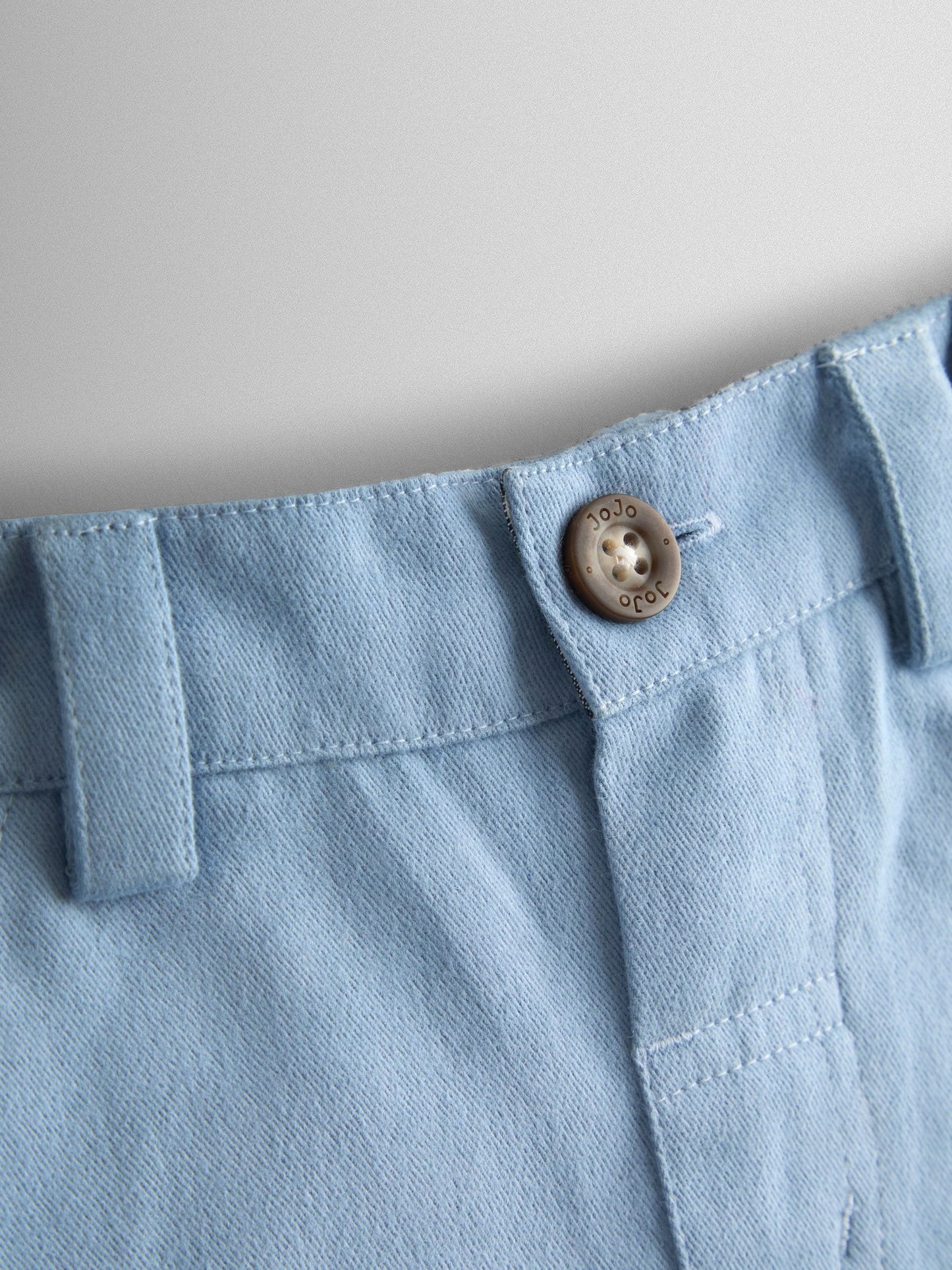 JoJo Maman Bébé Blue Twill Chino Shorts image 3