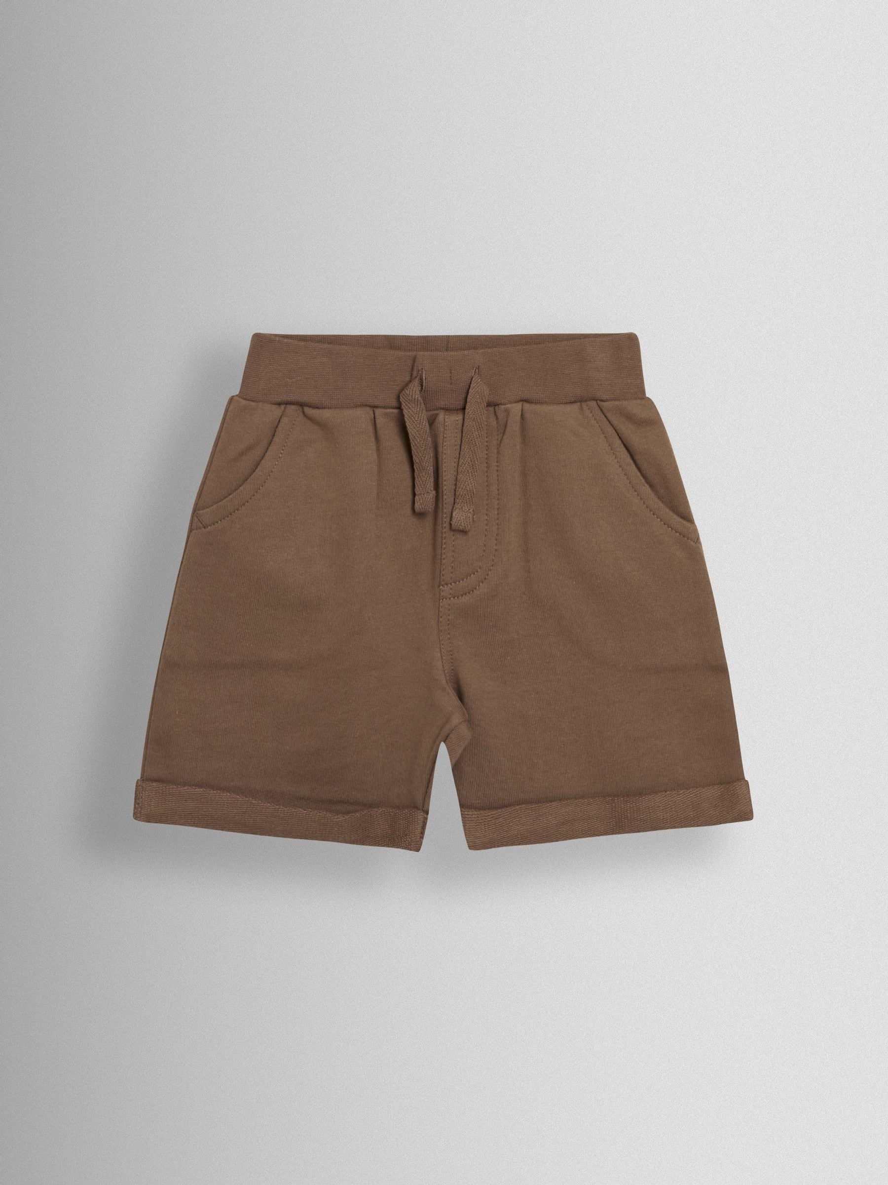 Dsiney Kidz - JoJo Maman Bébé Natural 2-Pack Jogger Shorts image 2