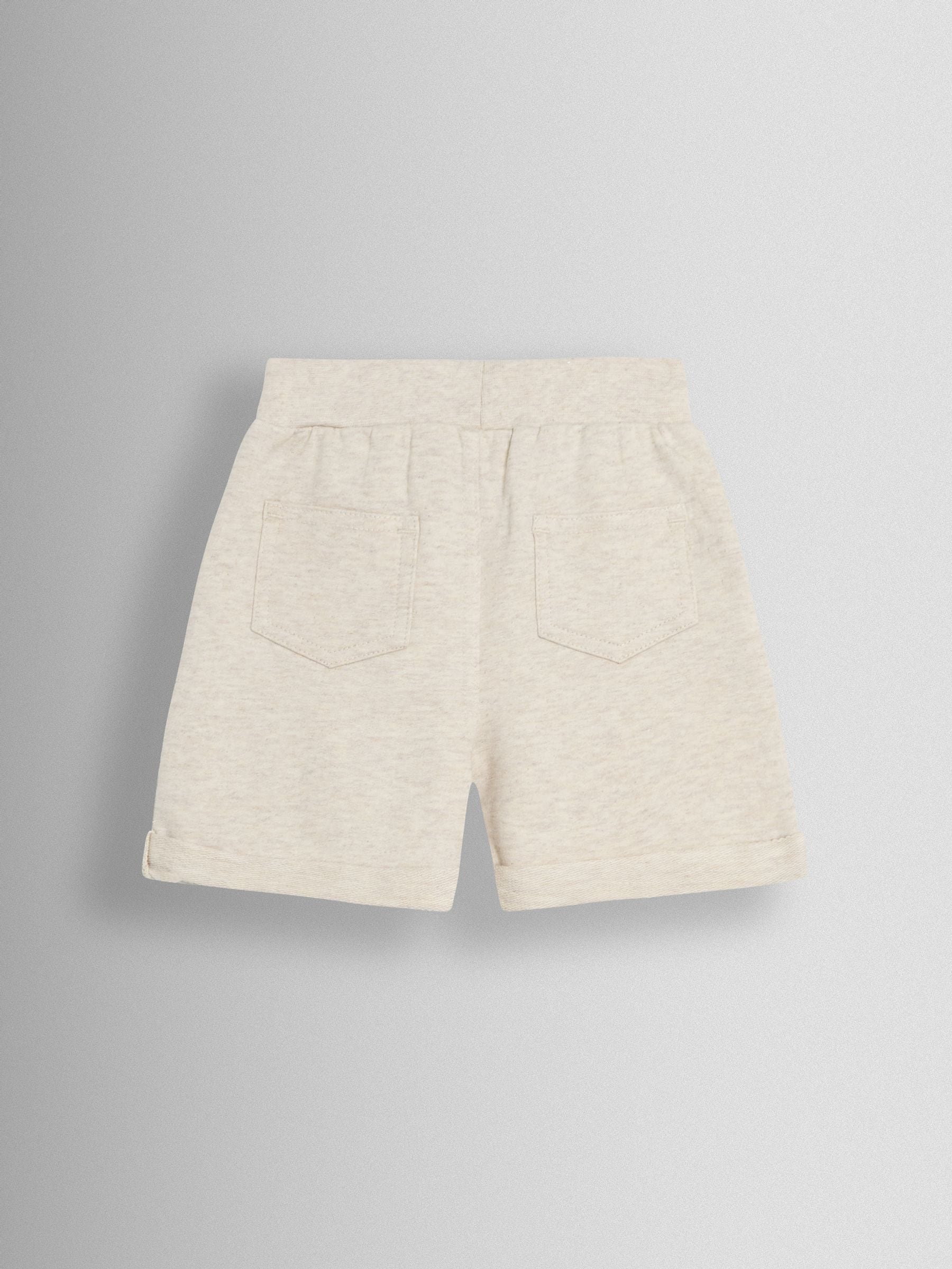 Dsiney Kidz - JoJo Maman Bébé Natural 2-Pack Jogger Shorts image 5