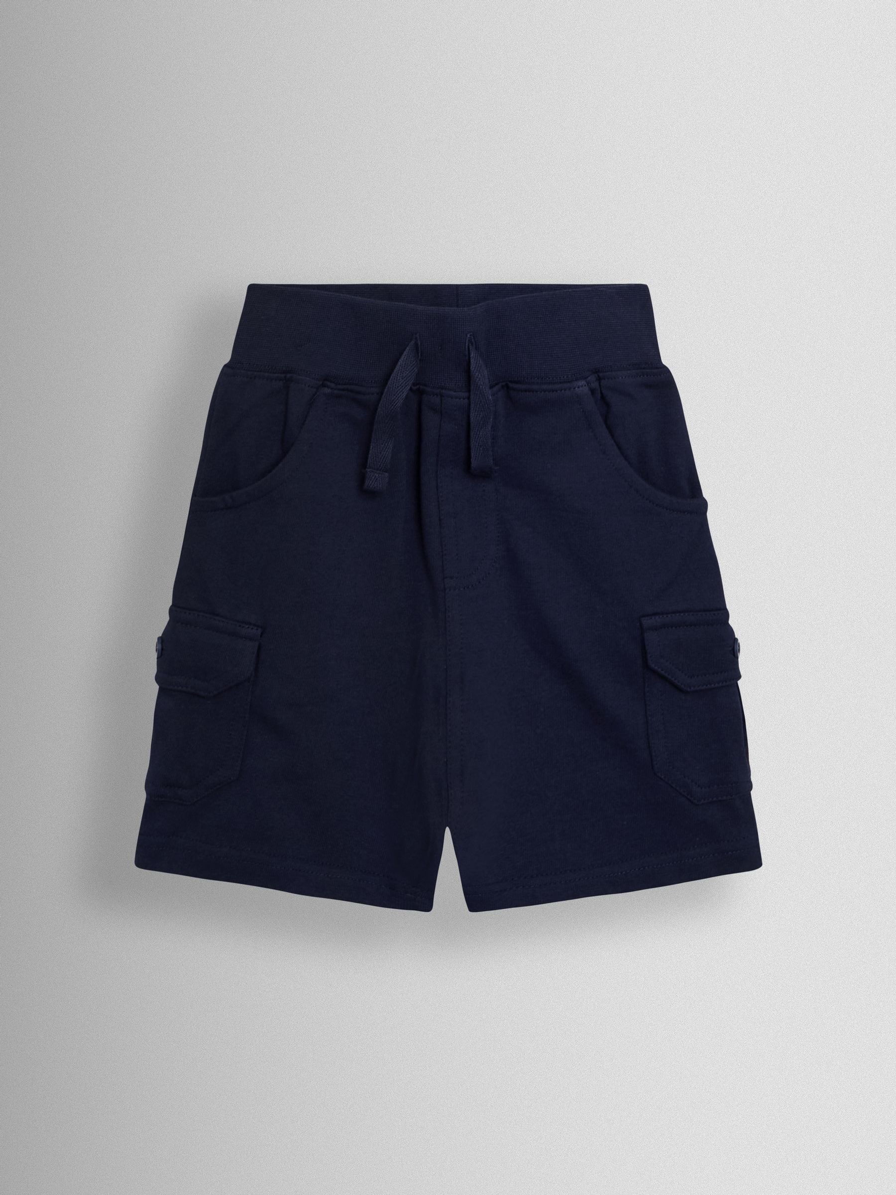 Dsiney Kidz - JoJo Maman Bébé Green 2-Pack Cargo Jogger Shorts Khaki Green image 3