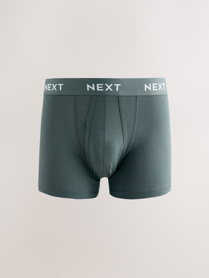 Dsiney Kidz - Green 5 Pack A Front Cotton Rich Boxers image 4