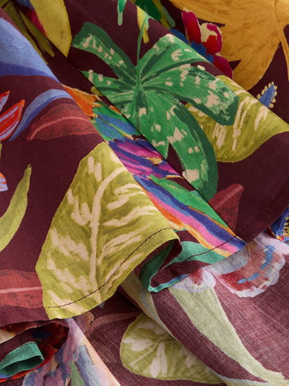 Tropical Strappy Frill Dress (3-16yrs) image 7