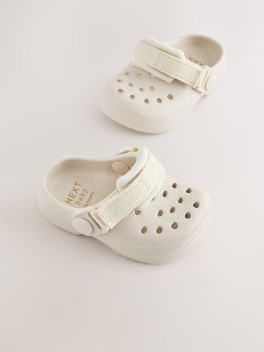 Neutral Touch Fastening Baby Clogs (0-2mths) image 1