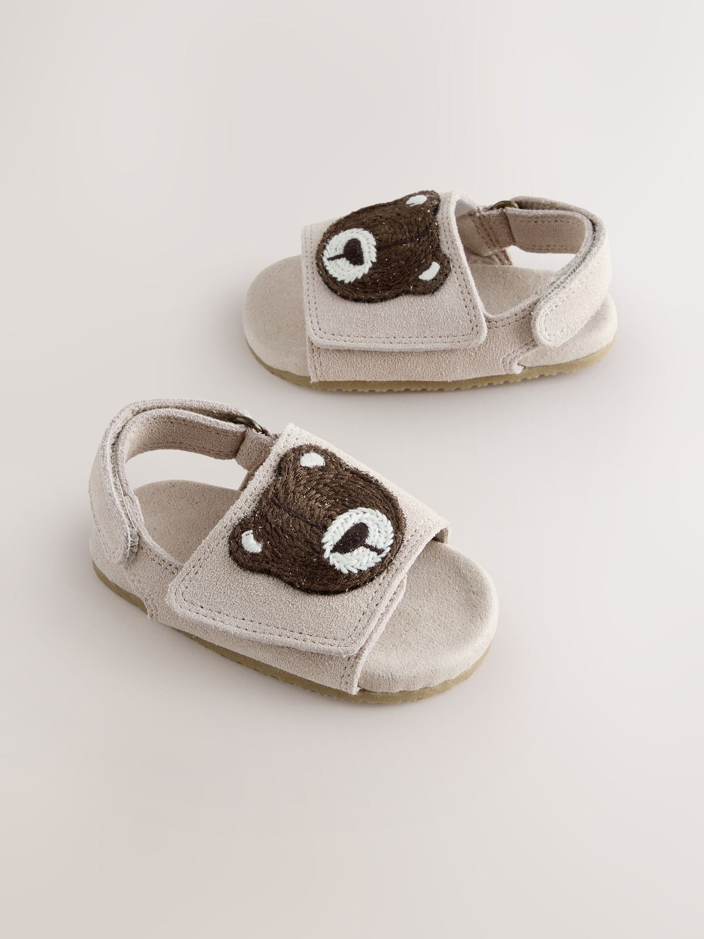 Neutral Bear Touch Fastening Baby Sandals (0-2mths) image 1