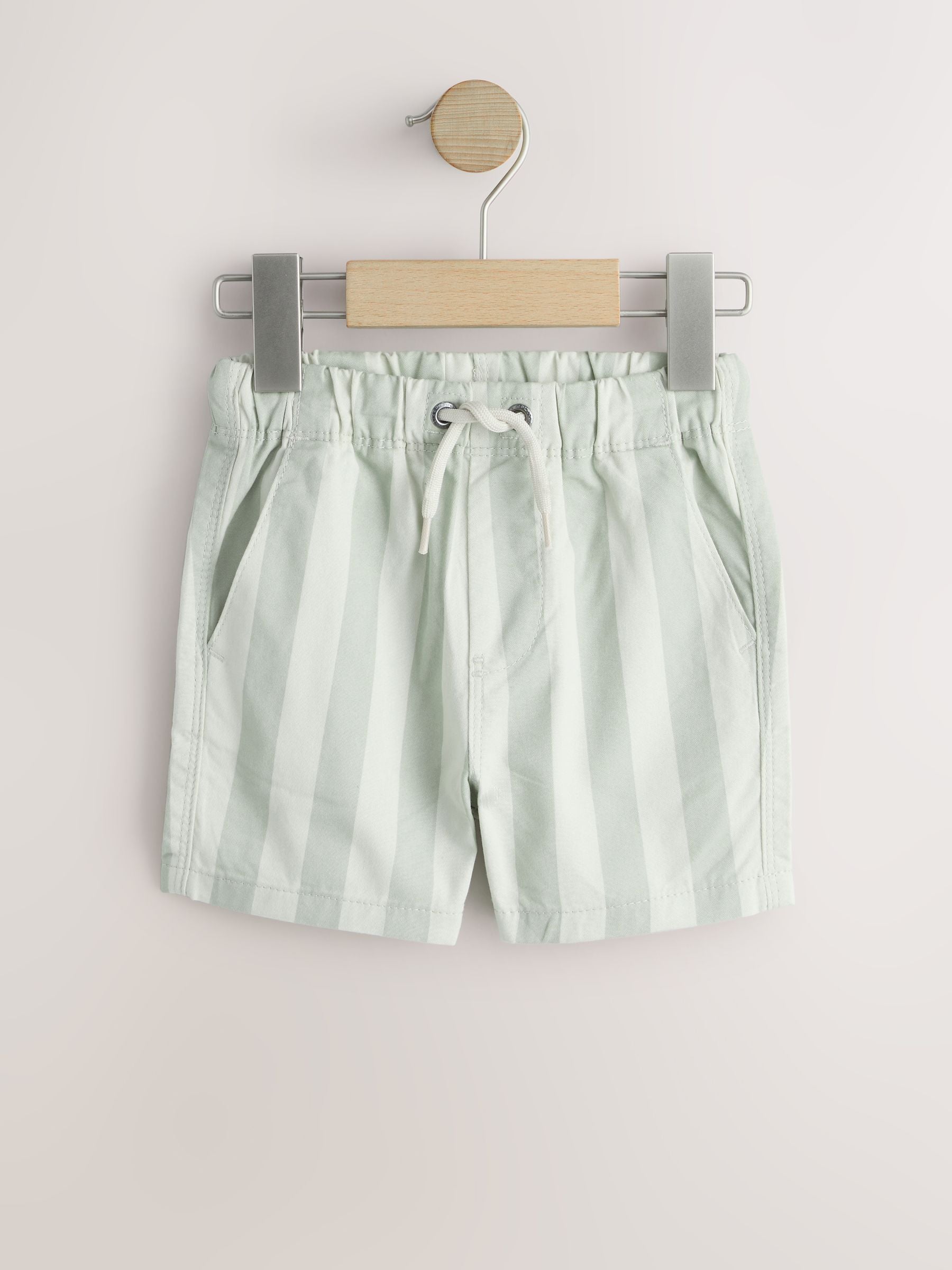 Dsiney Kidz - Mint Green Stripe Pull On Shorts (3mths-7yrs) image 4