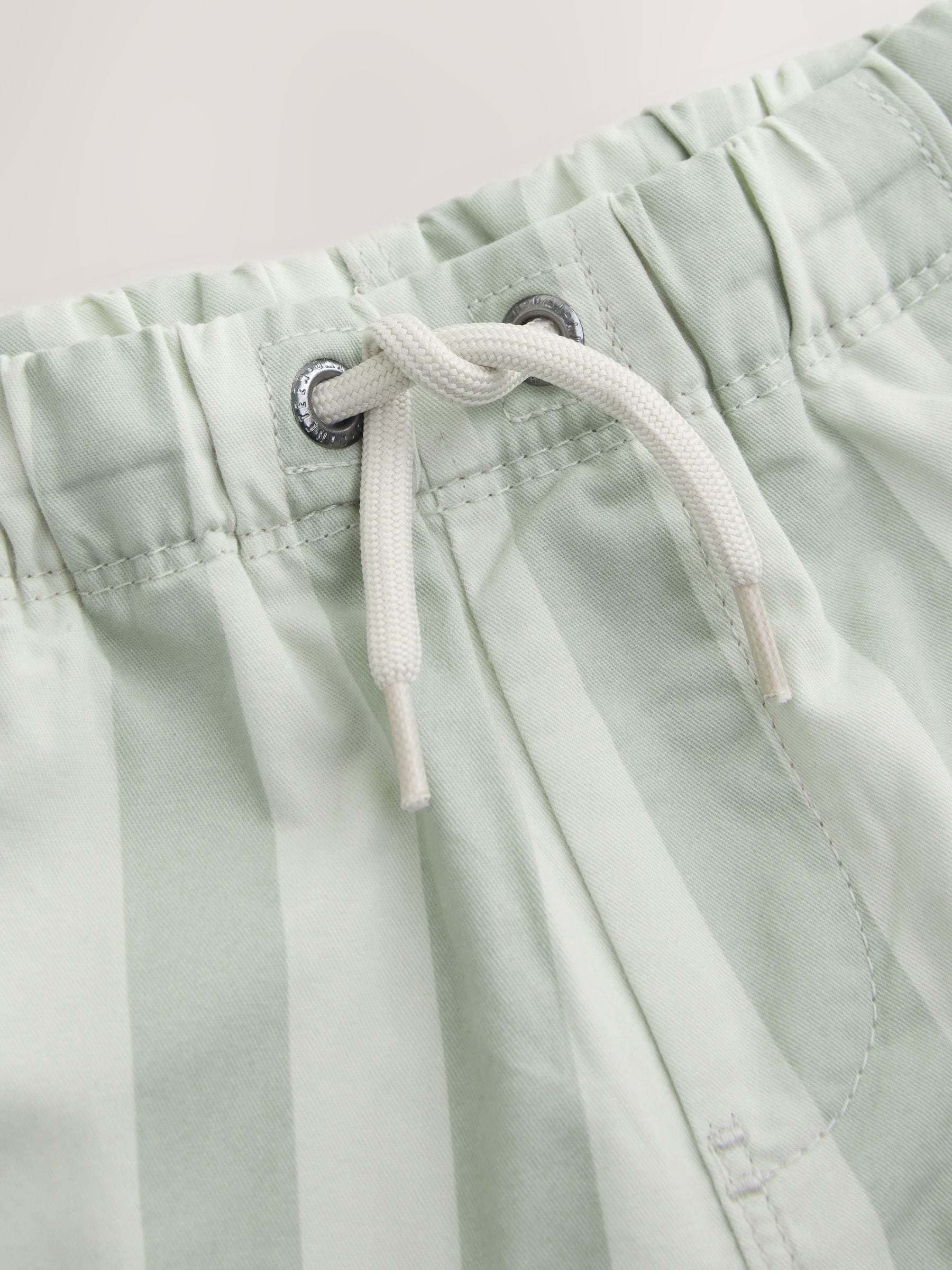 Dsiney Kidz - Mint Green Stripe Pull On Shorts (3mths-7yrs) image 6