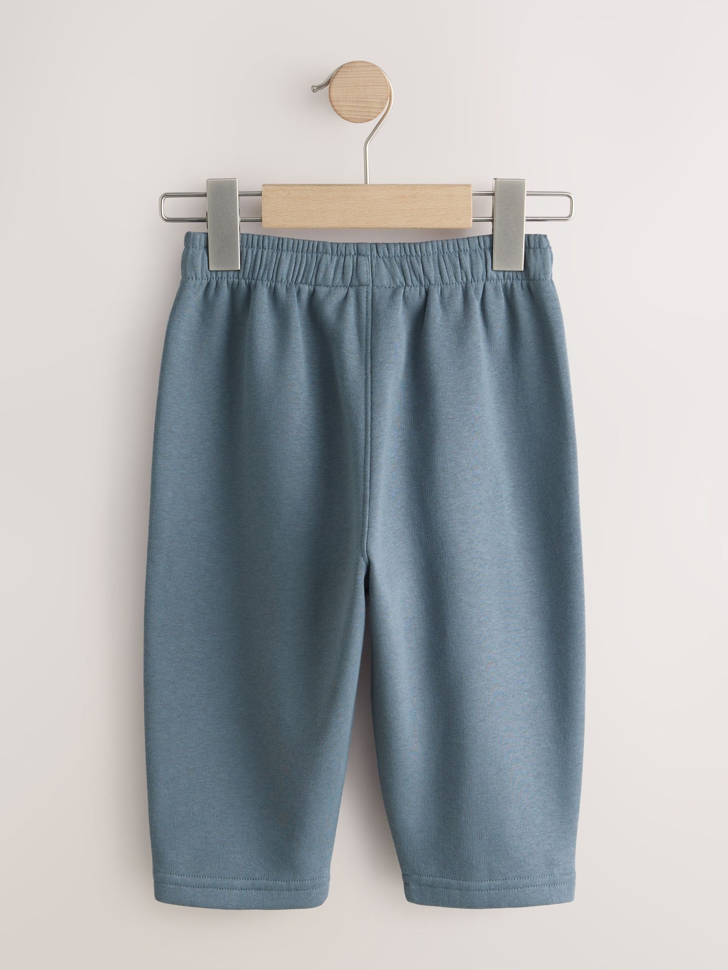 Slate Grey Single Wide Leg Jersey Joggers (3mths-7yrs) image 5