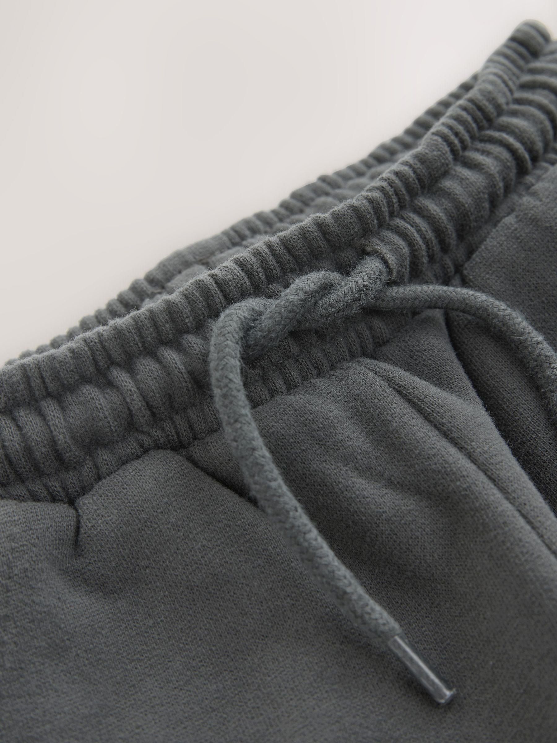 Charcoal Grey Regular Fit Soft Touch Jersey Joggers (3mths-7yrs) image 4